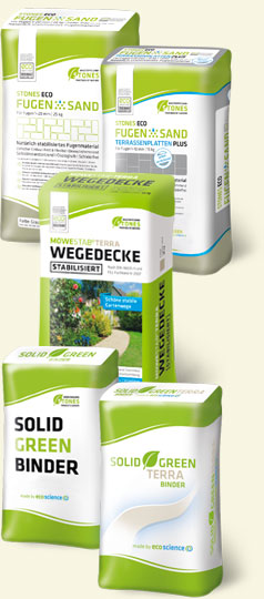 Stones Eco Fugensand Mowestab Wegedecke Solid Green Binder kaufen